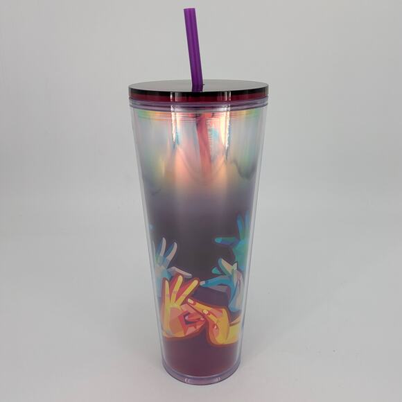 Starbucks ASL Venti Tumbler 24 oz Yiqiao Wang Double Wall Insulated Ltd Ed - Picture 5 of 10